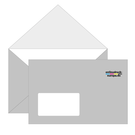 Briefumschläge mit Fenster