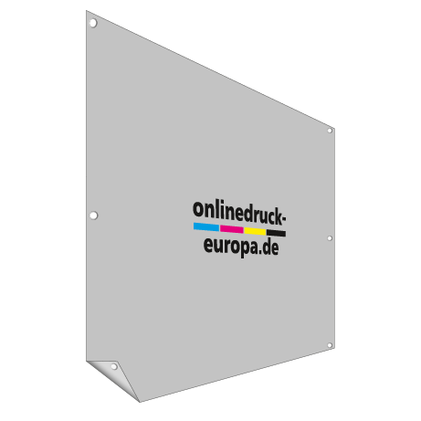 einseitig bedruckt