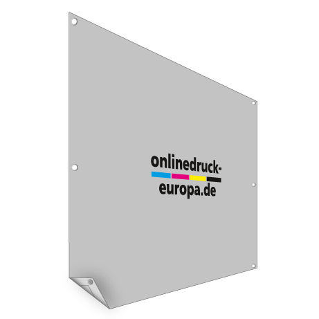 einseitig bedruckt